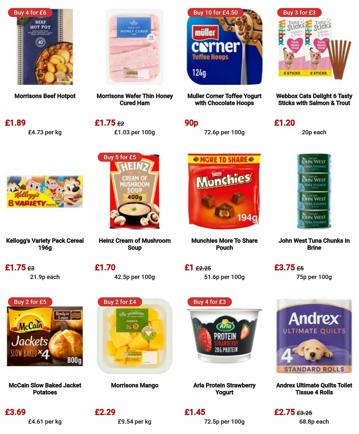 Morrisons Offers from 27 August