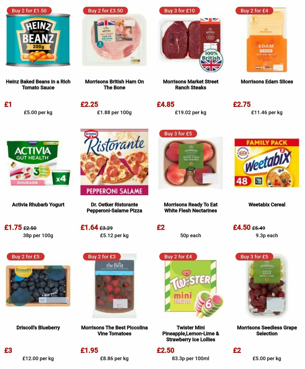 Morrisons Offers from 27 August