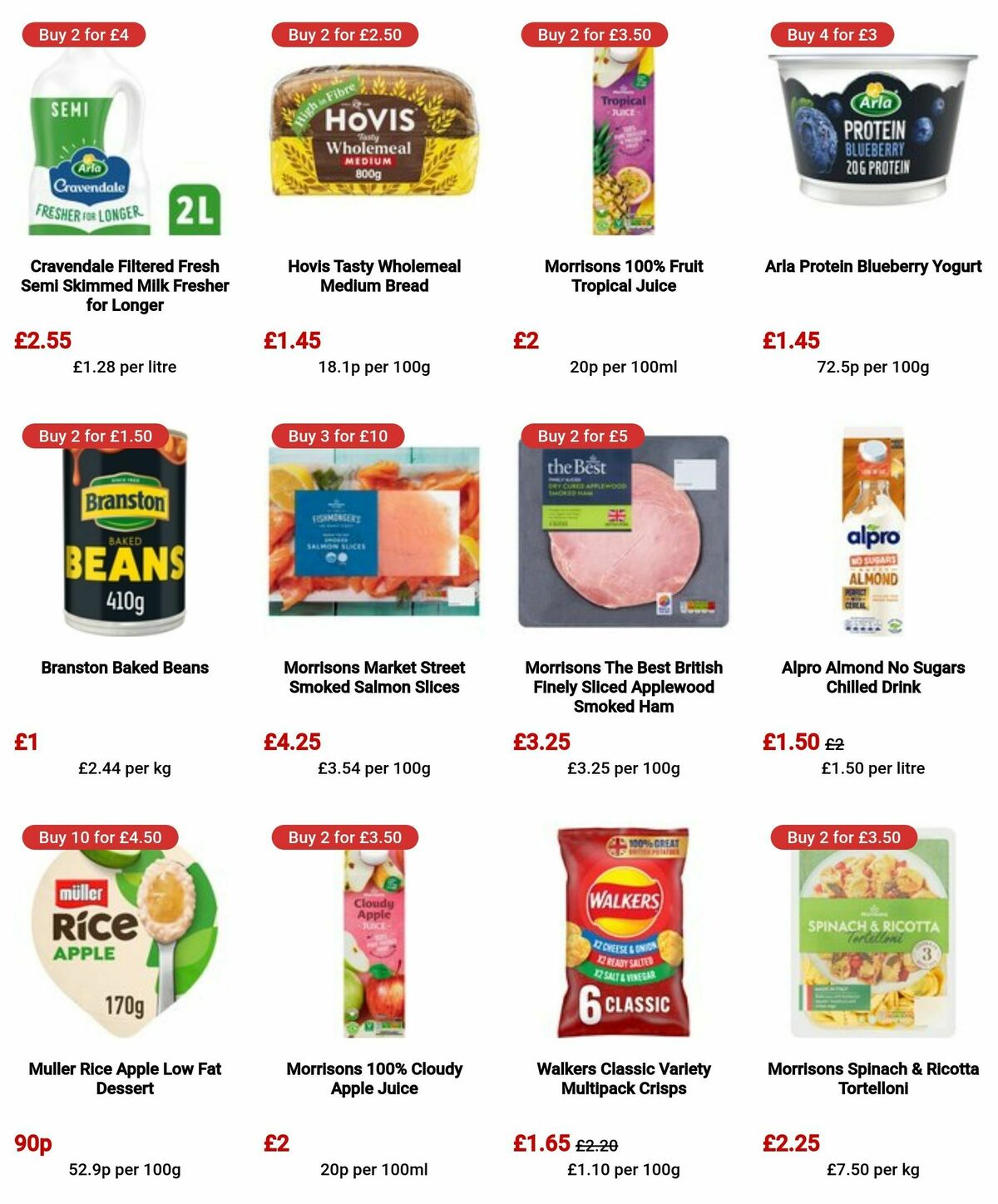 Morrisons Offers from 27 August