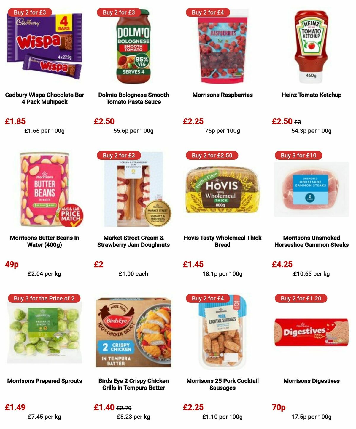 Morrisons Offers from 27 August