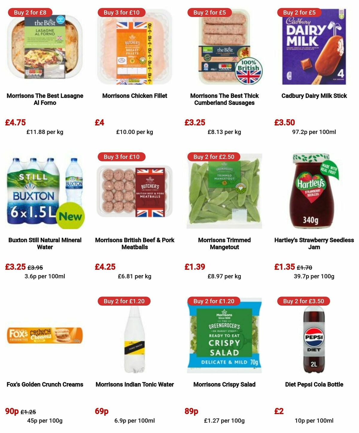 Morrisons Offers from 27 August