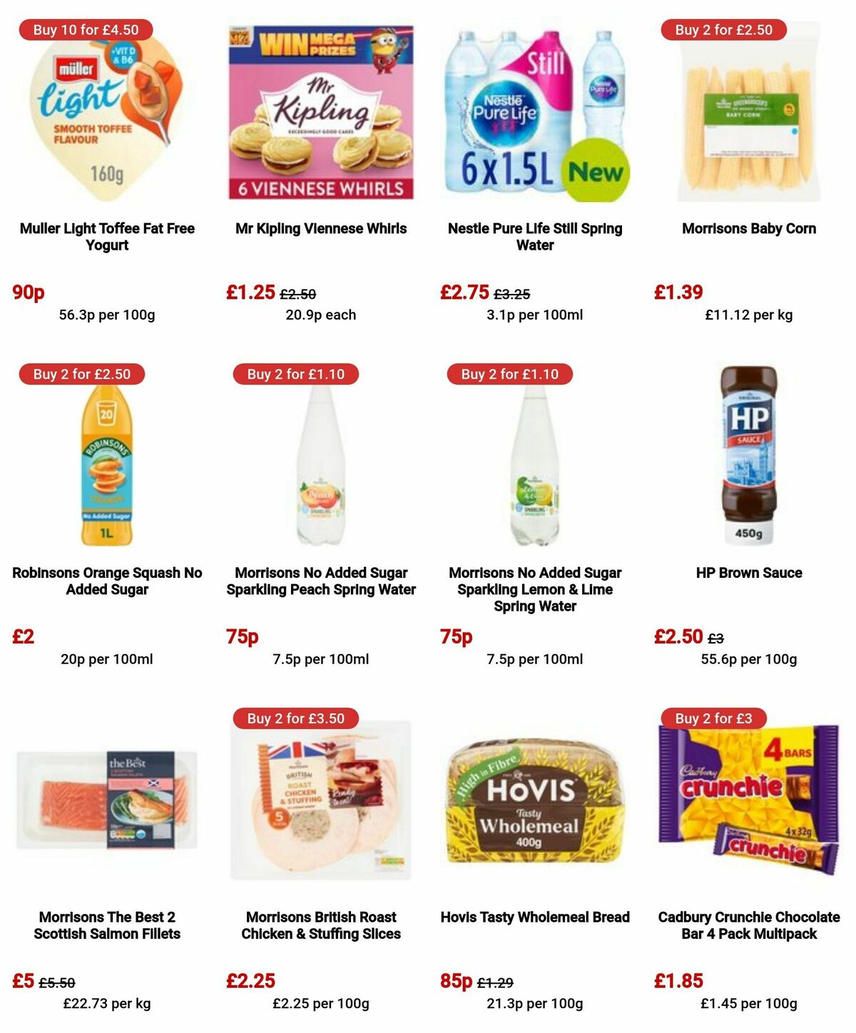 Morrisons Offers from 27 August