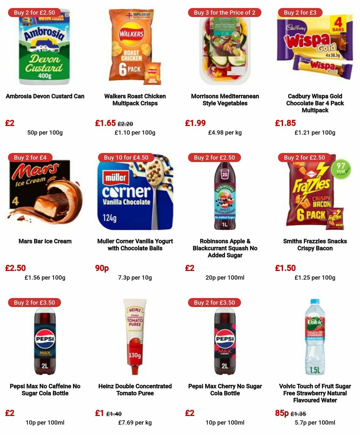 Morrisons Offers from 27 August