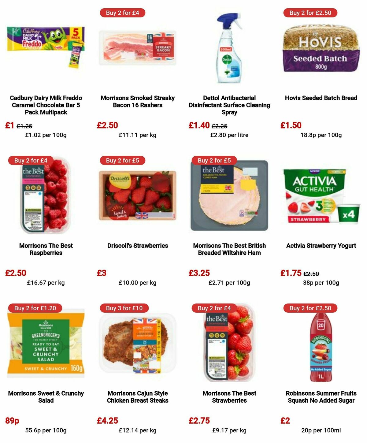 Morrisons Offers from 27 August