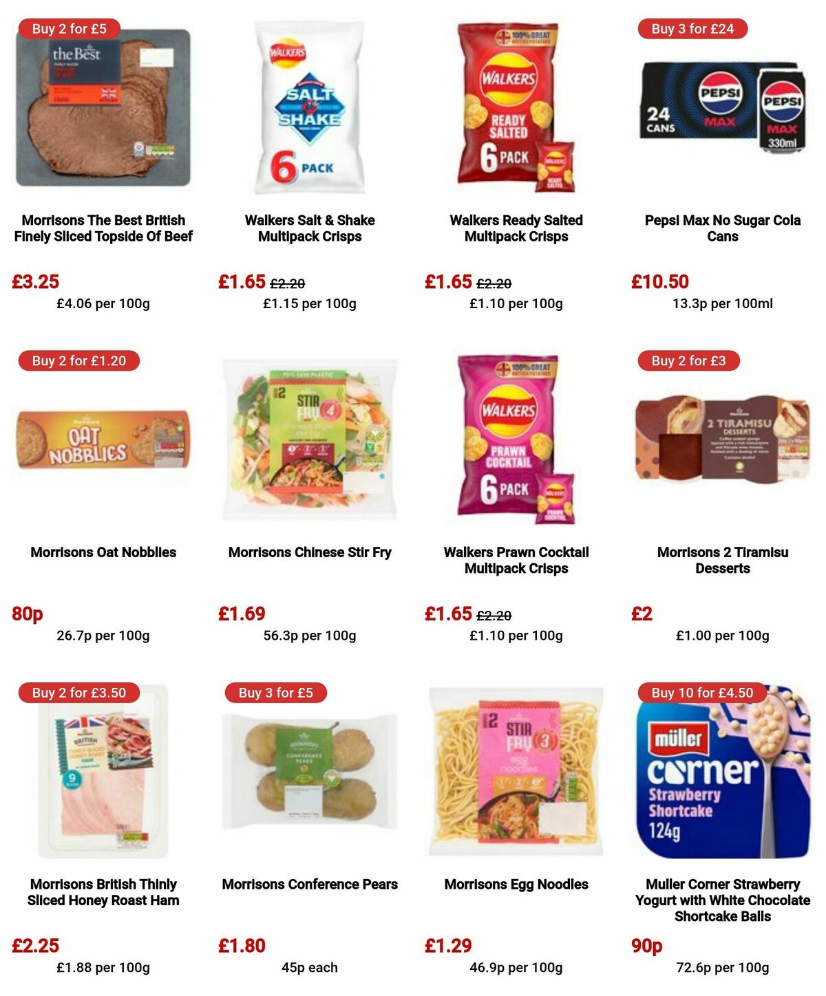 Morrisons Offers from 27 August