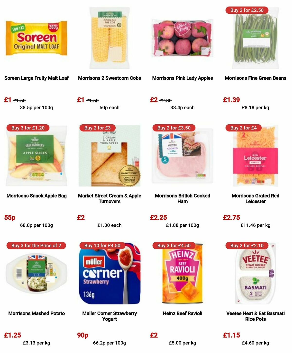 Morrisons Offers from 27 August