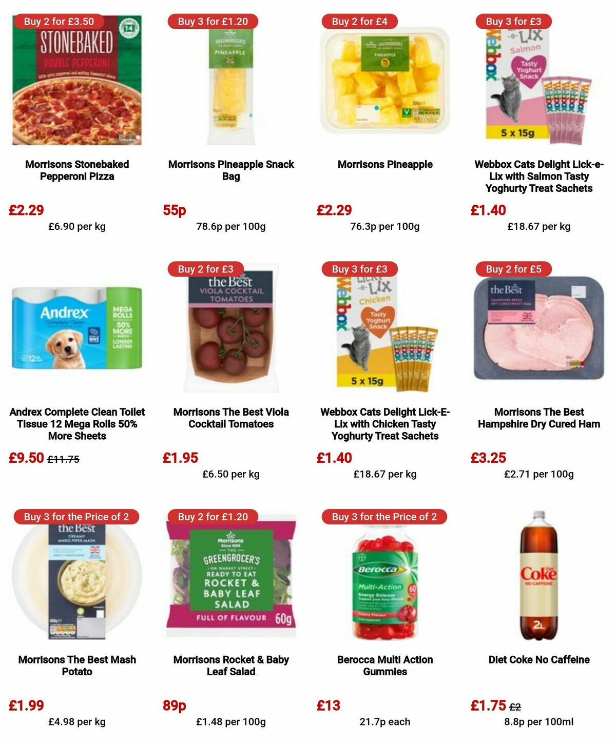 Morrisons Offers from 27 August