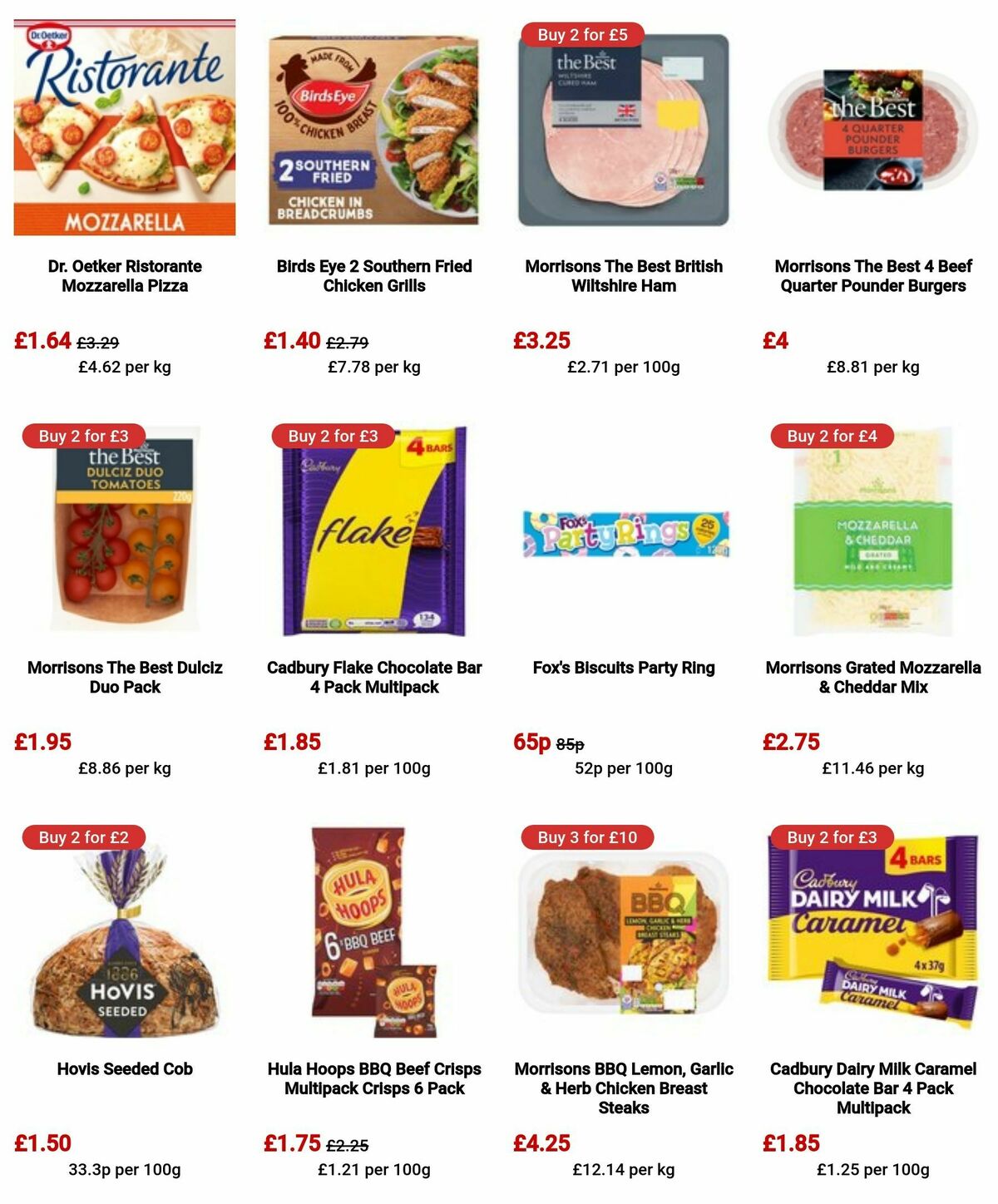 Morrisons Offers from 27 August