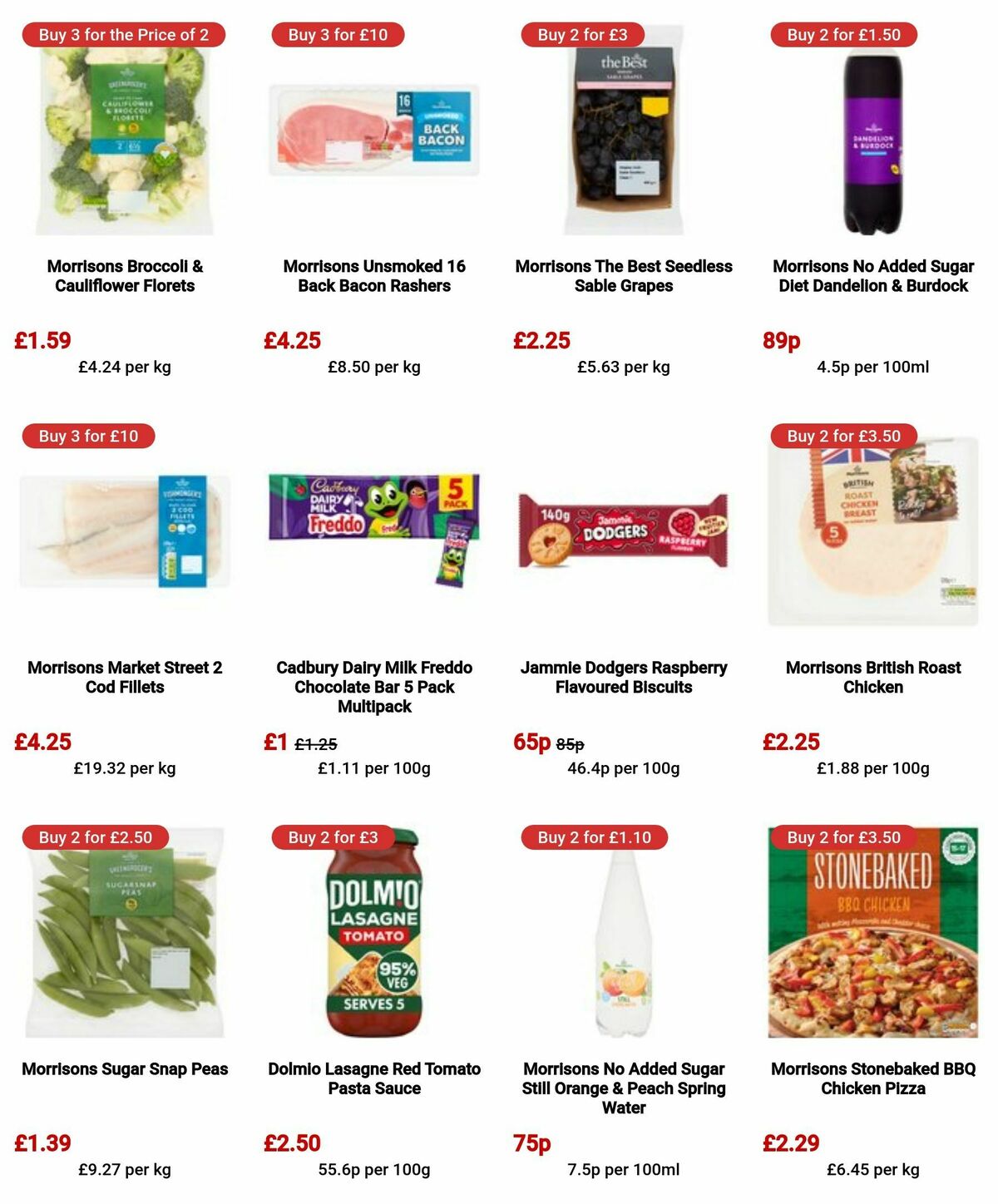 Morrisons Offers from 27 August