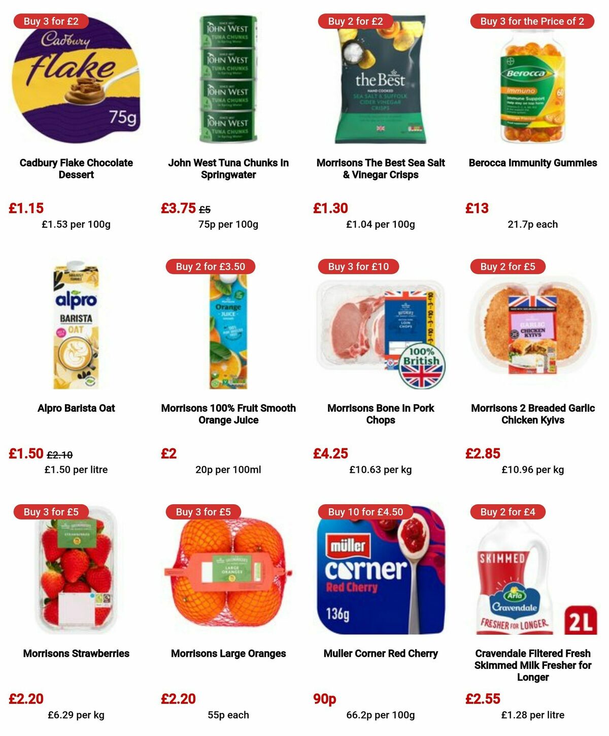 Morrisons Offers from 27 August