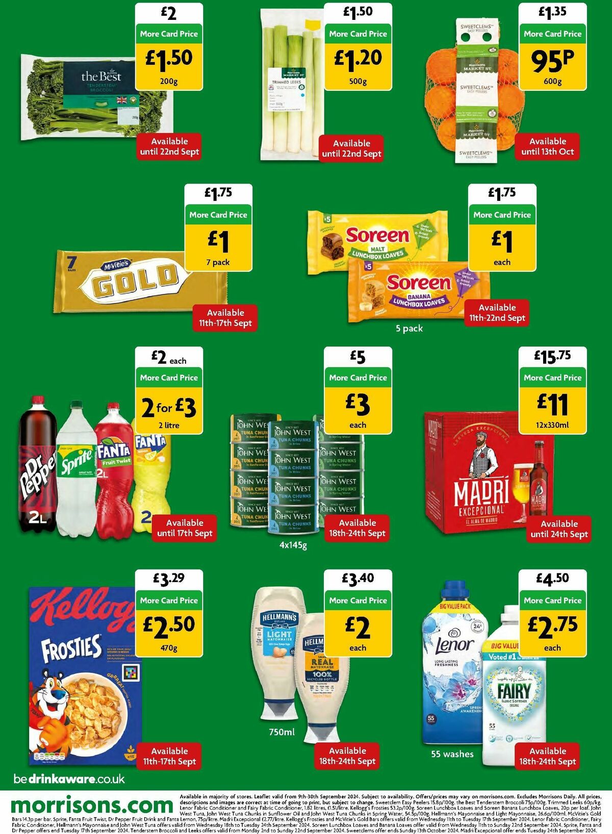 Morrisons Offers from 11 September