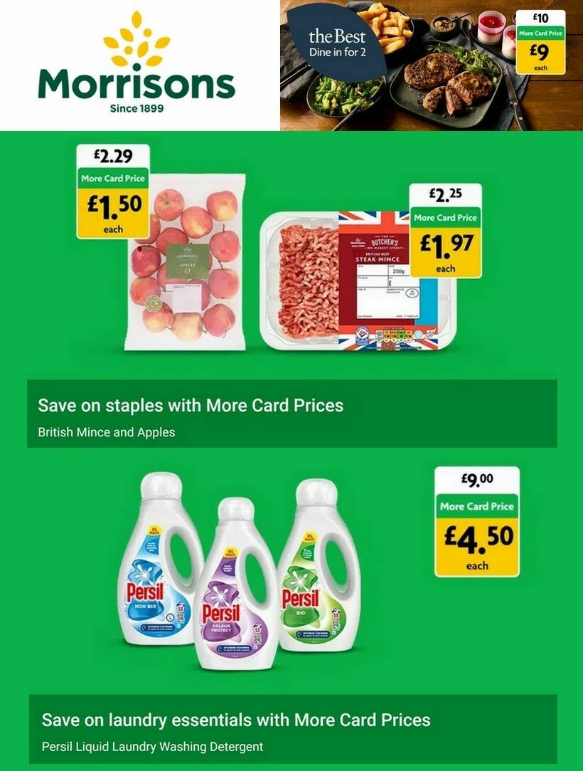 Morrisons Offers from 1 October