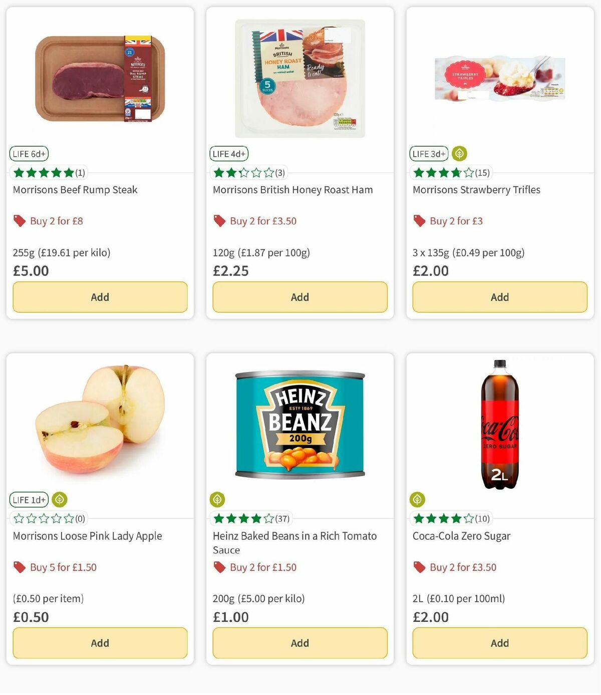 Morrisons Offers from 1 October