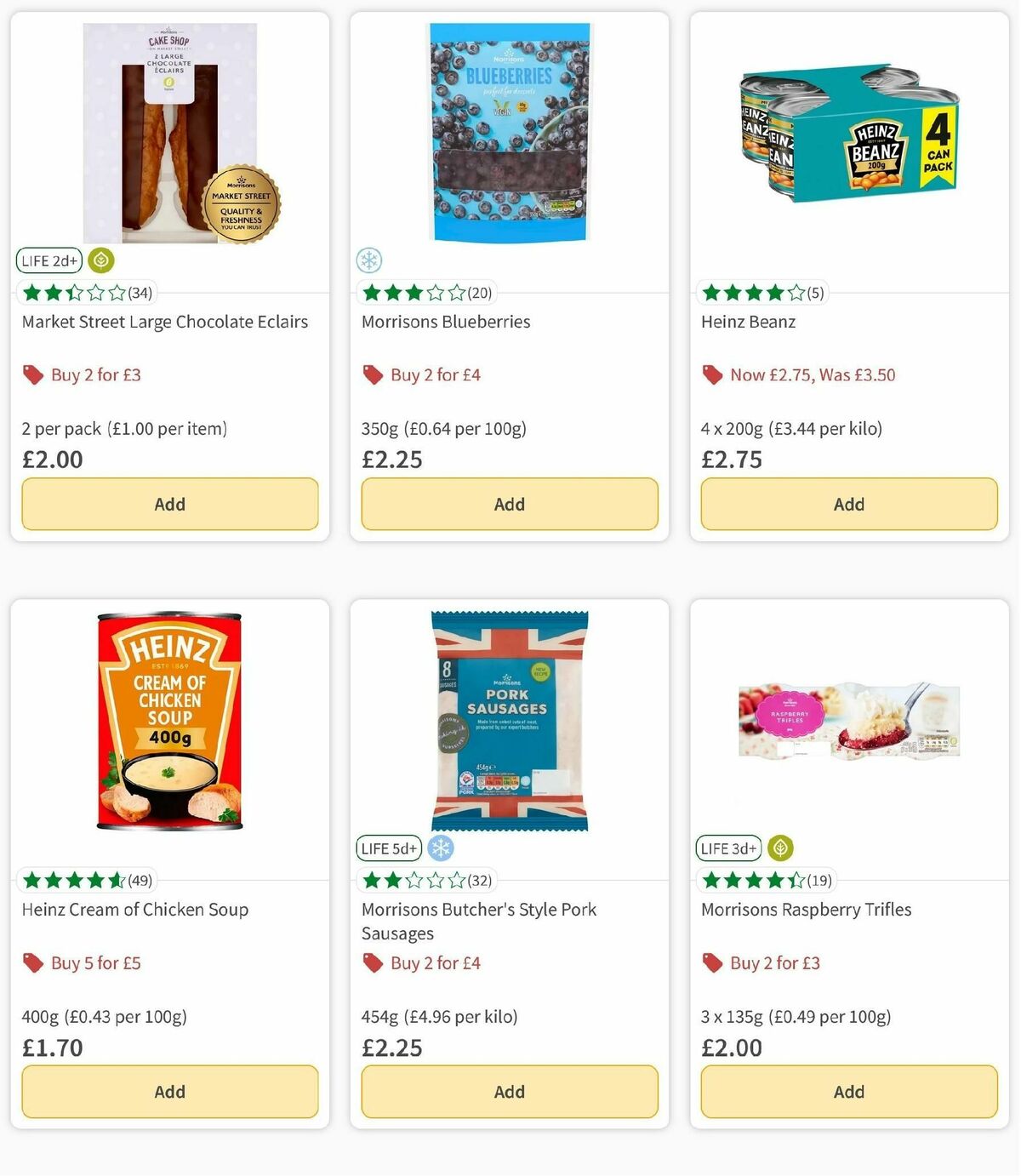 Morrisons Offers from 1 October