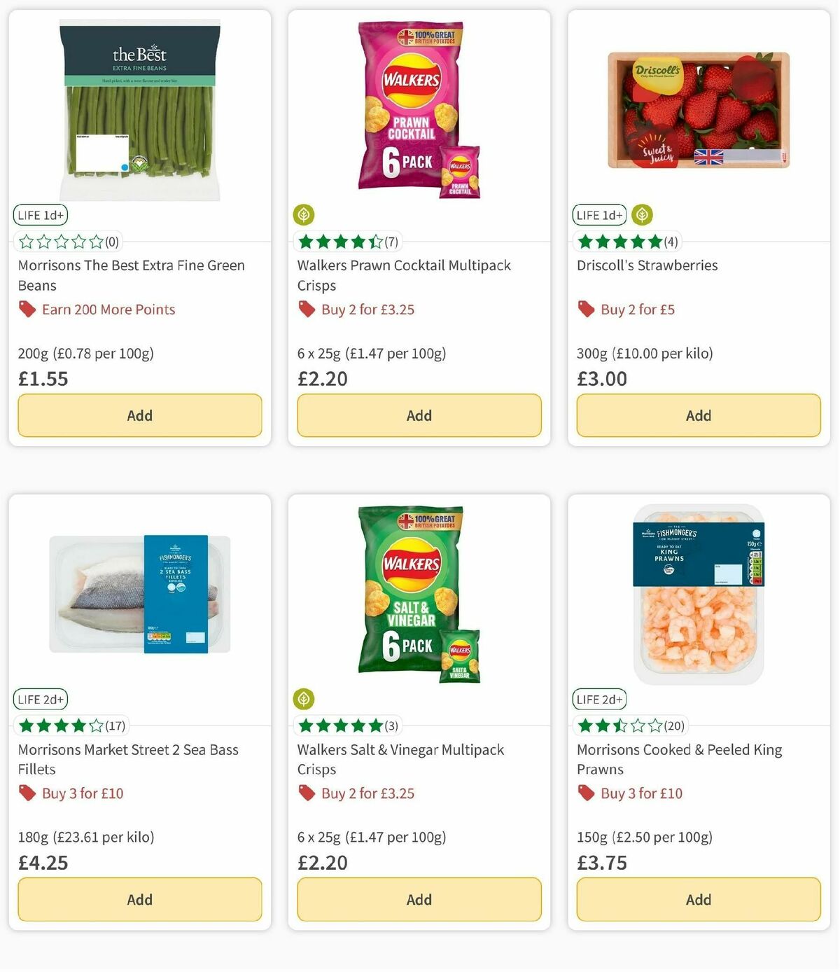 Morrisons Offers from 1 October