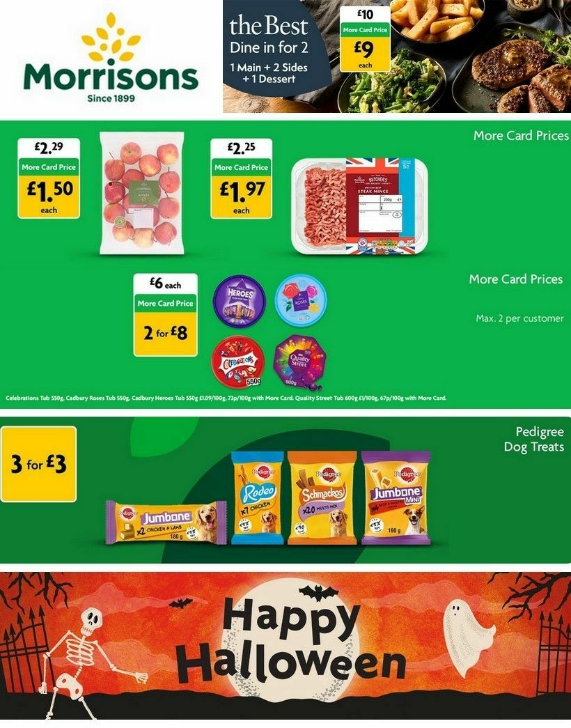 Morrisons Offers from 8 October