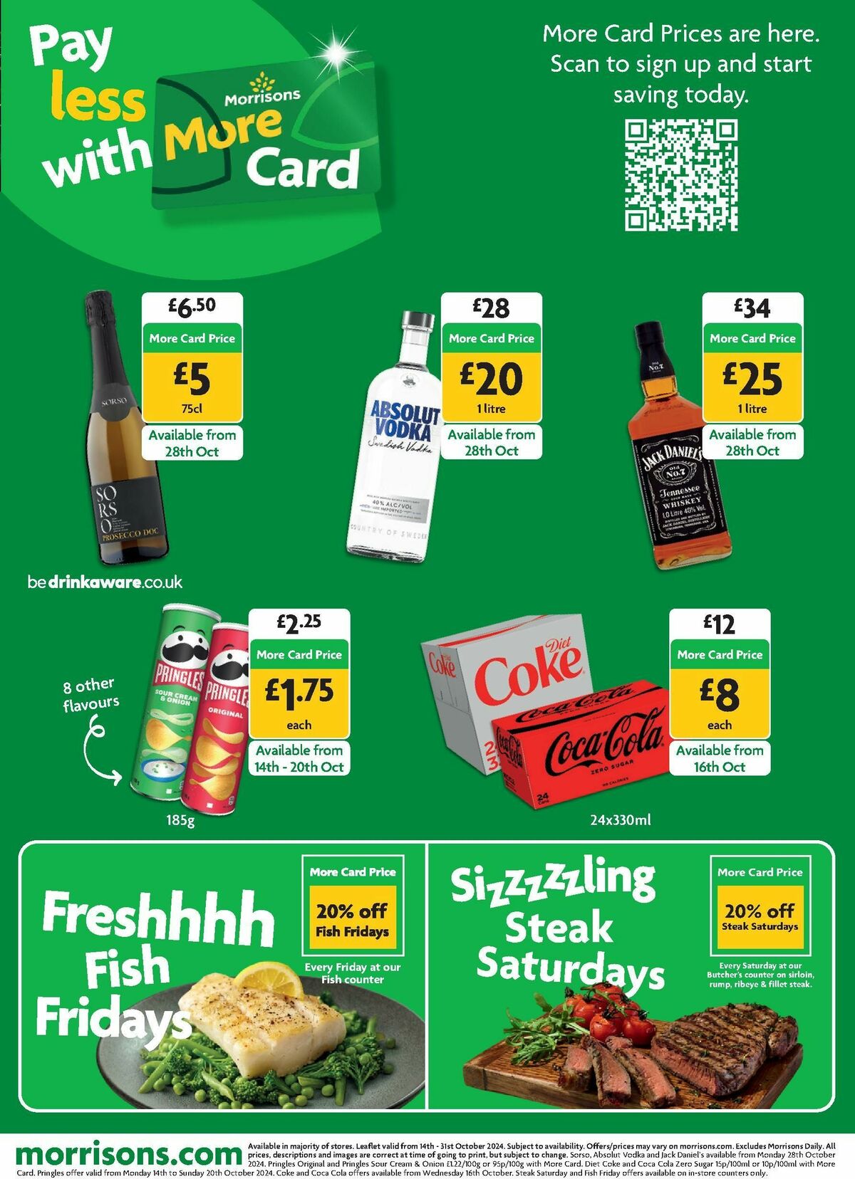 Morrisons Offers from 14 October