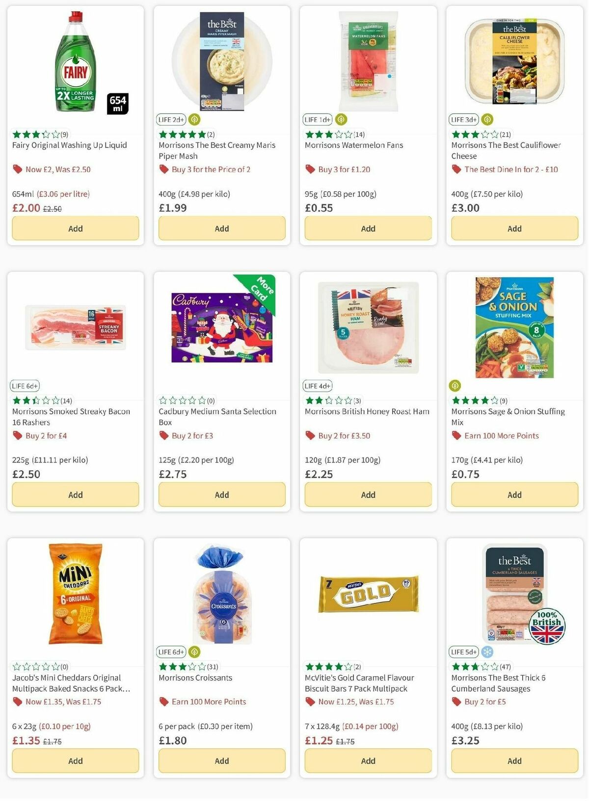 Morrisons Offers from 31 October