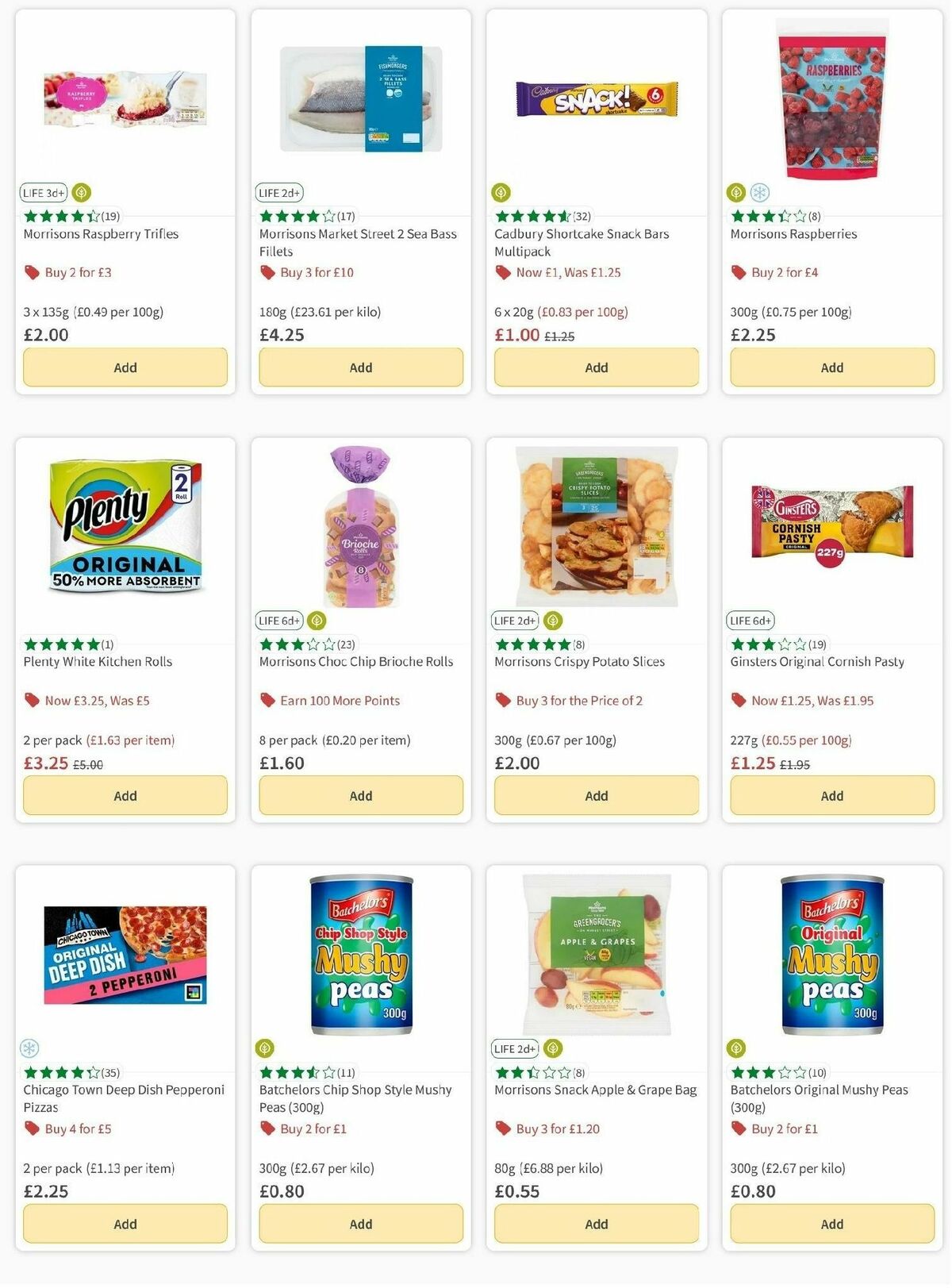 Morrisons Offers from 31 October