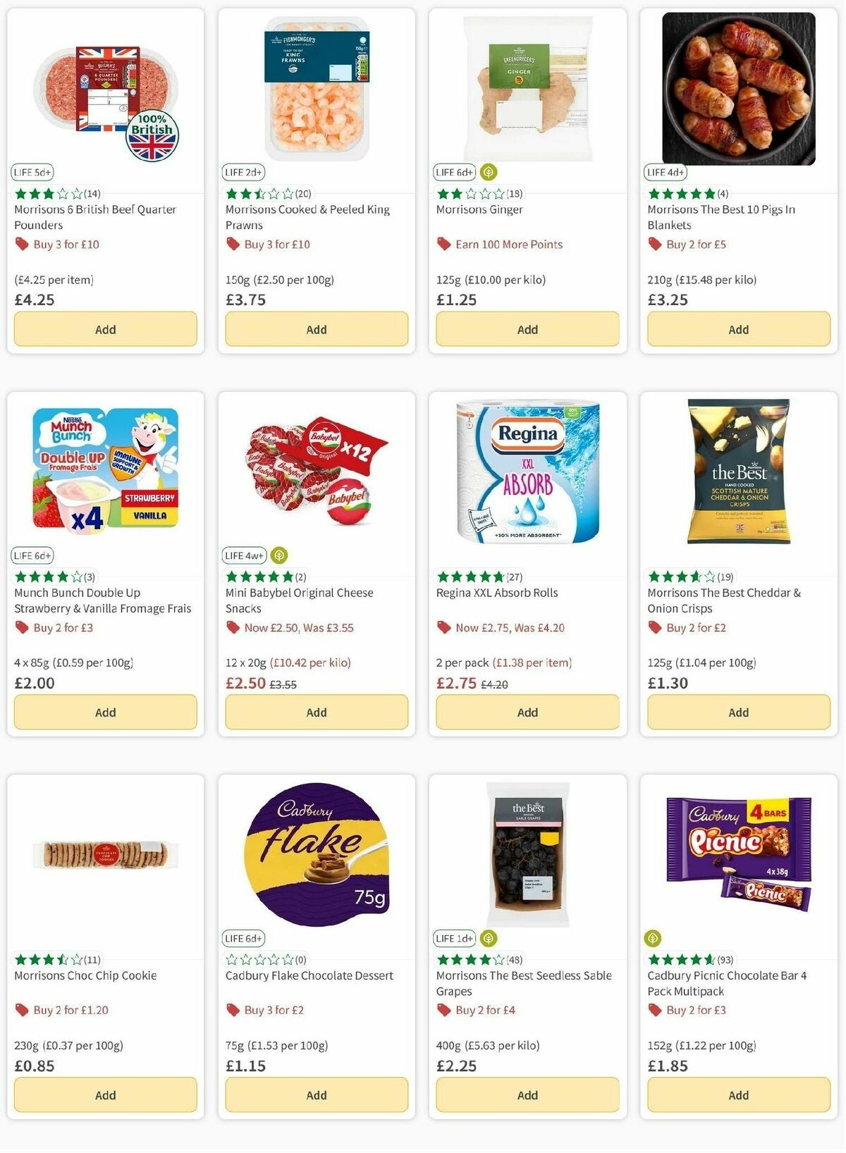 Morrisons Offers from 31 October