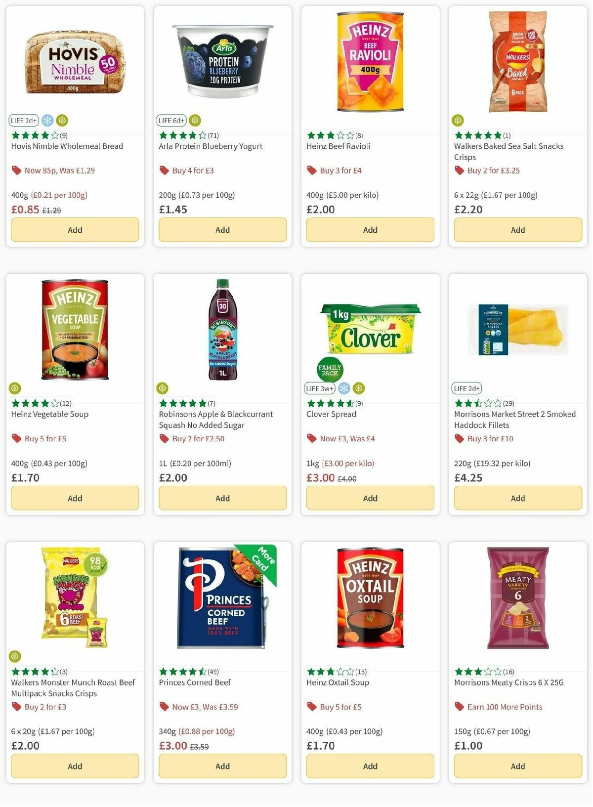 Morrisons Offers from 31 October