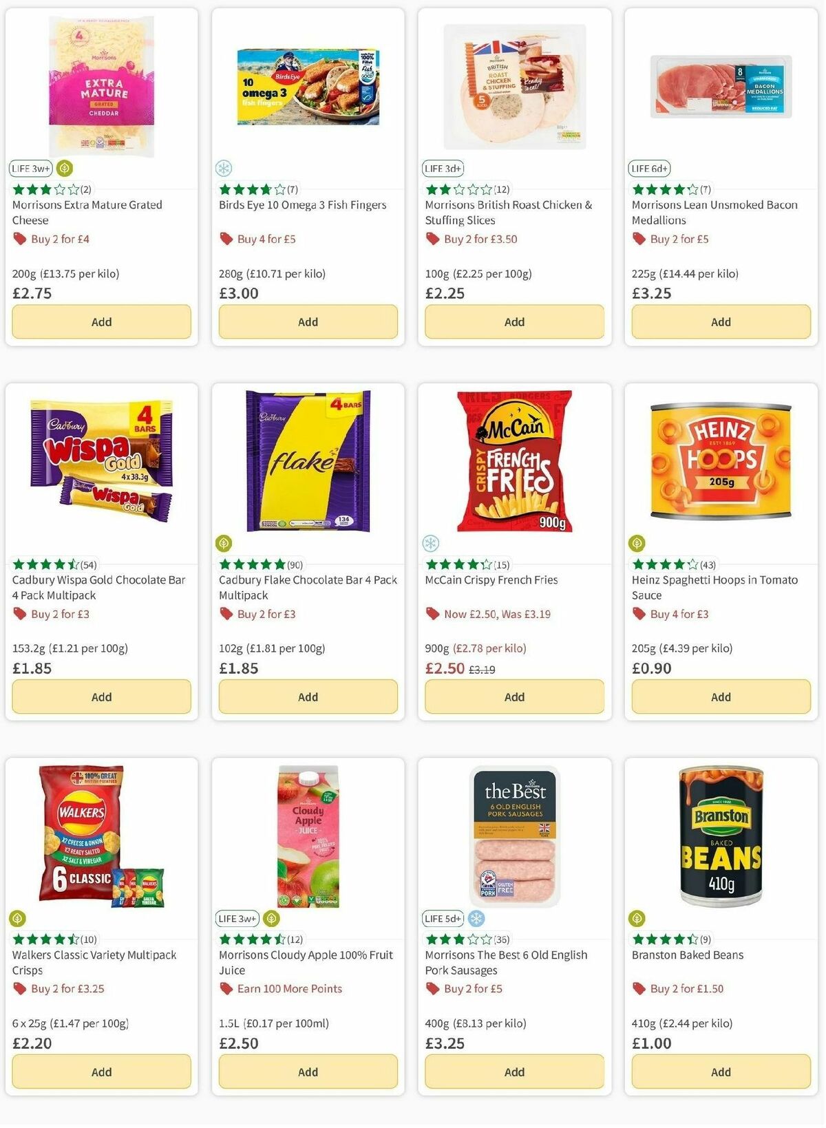 Morrisons Offers from 31 October