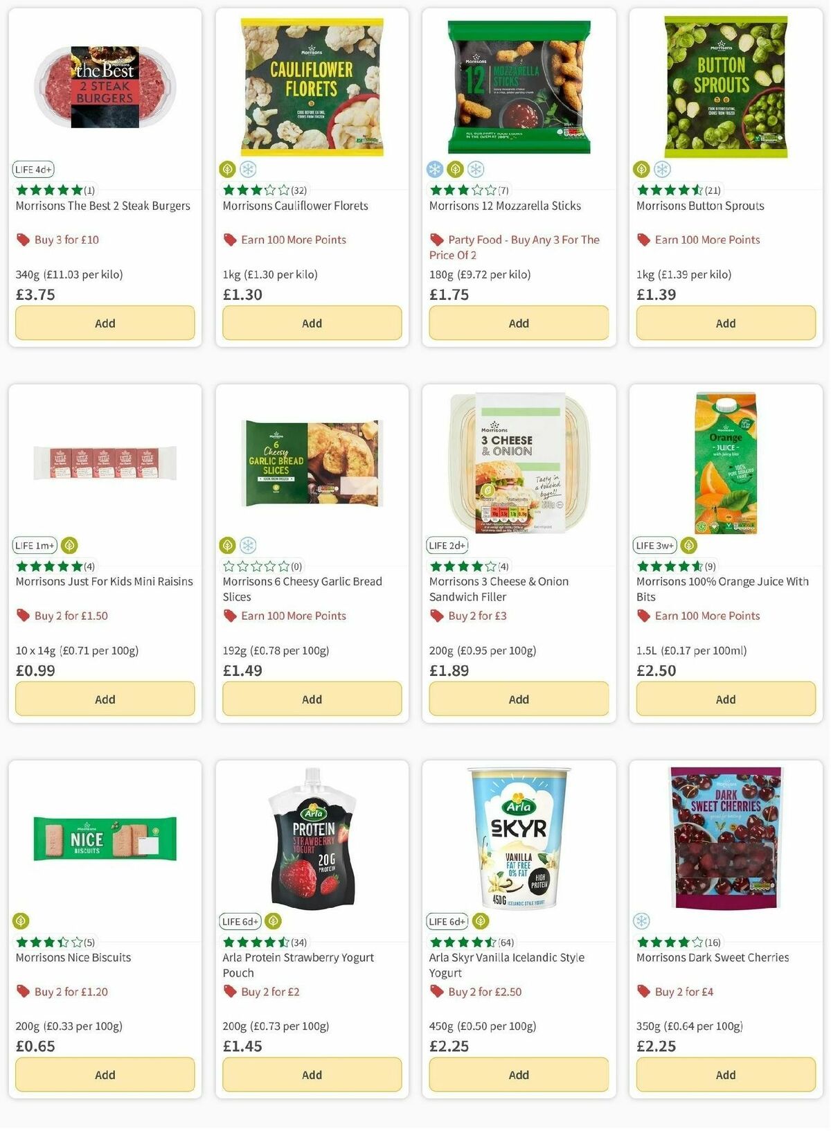 Morrisons Offers from 31 October