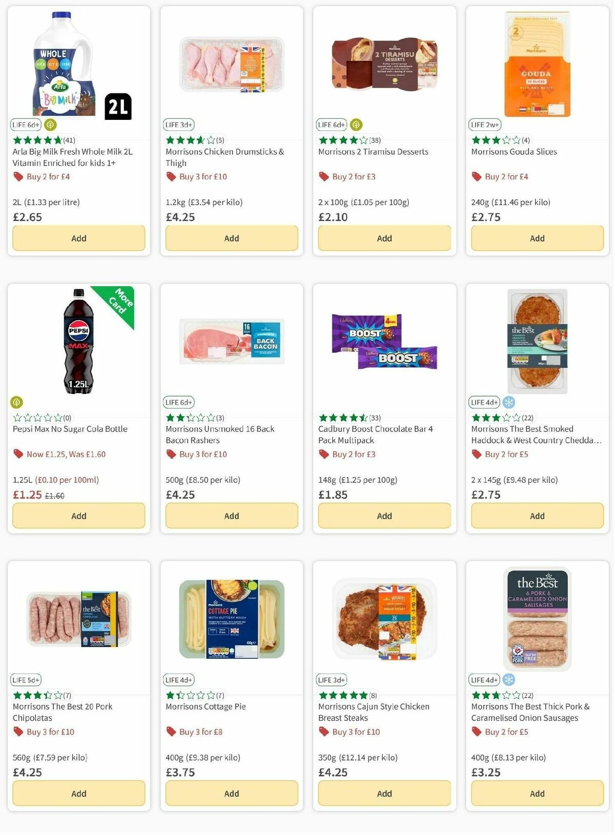 Morrisons Offers from 31 October