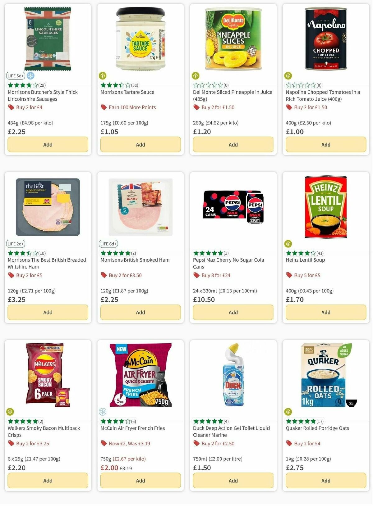 Morrisons Offers from 31 October