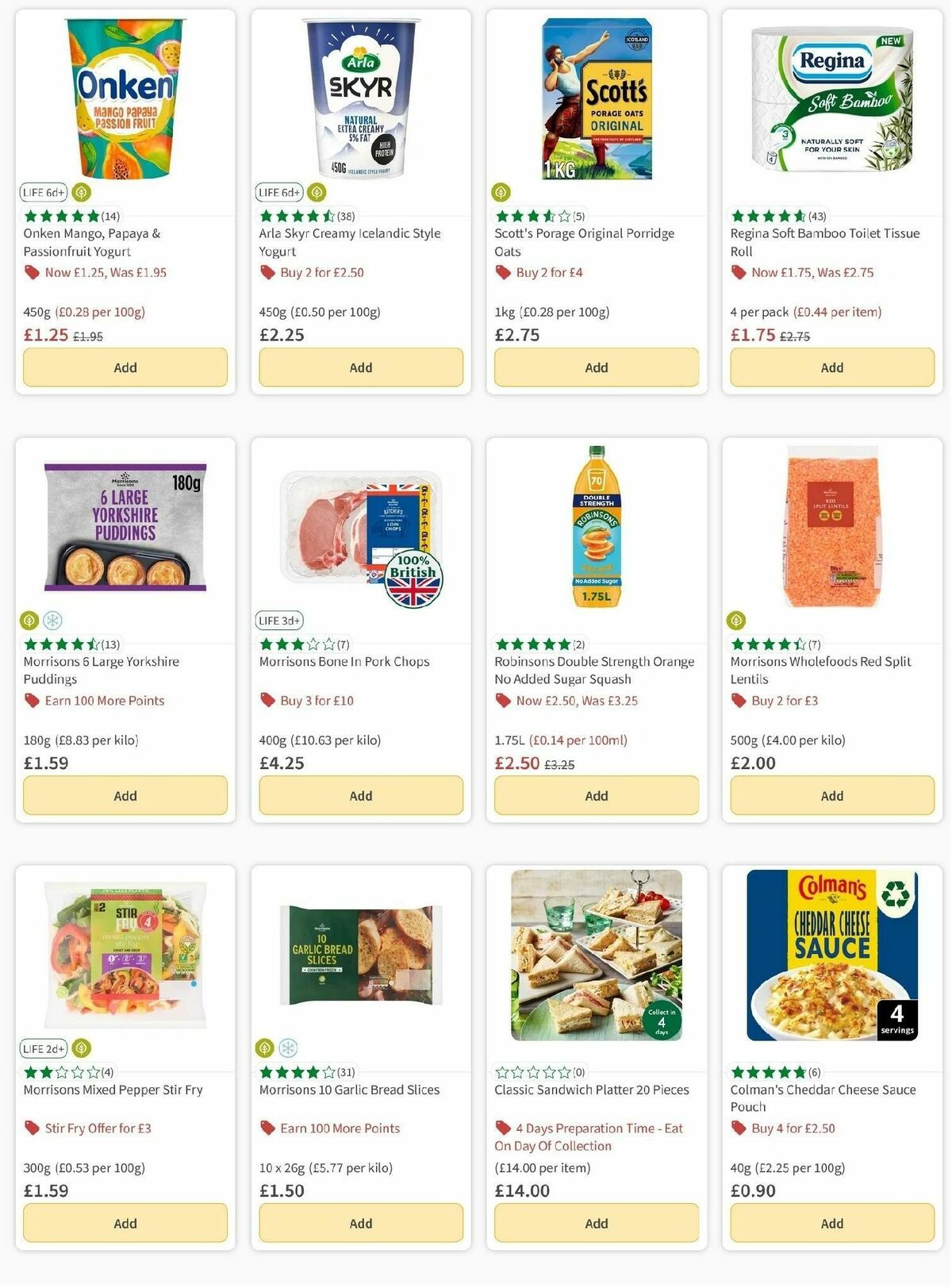 Morrisons Offers from 31 October