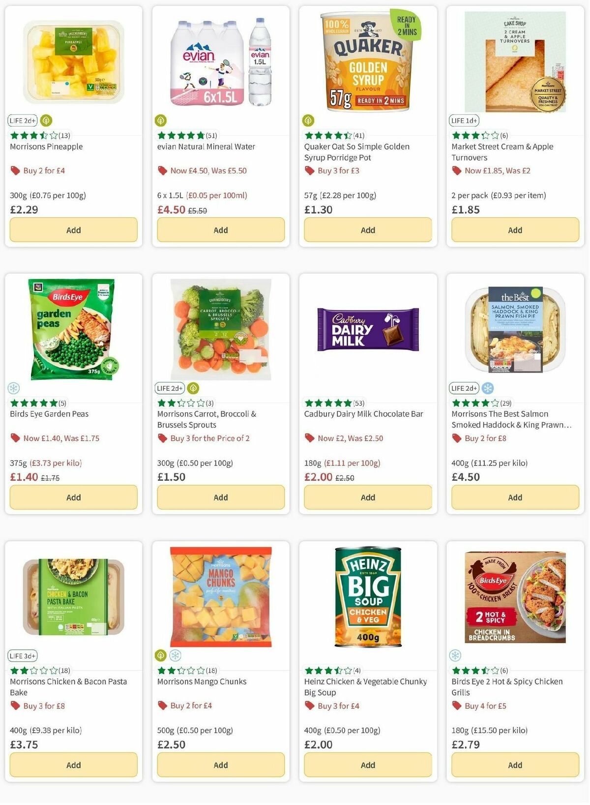 Morrisons Offers from 31 October