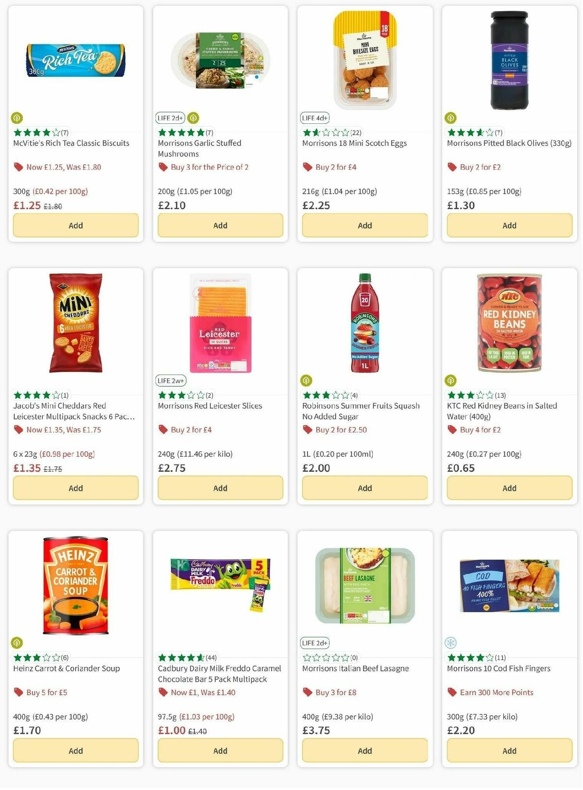 Morrisons Offers from 31 October