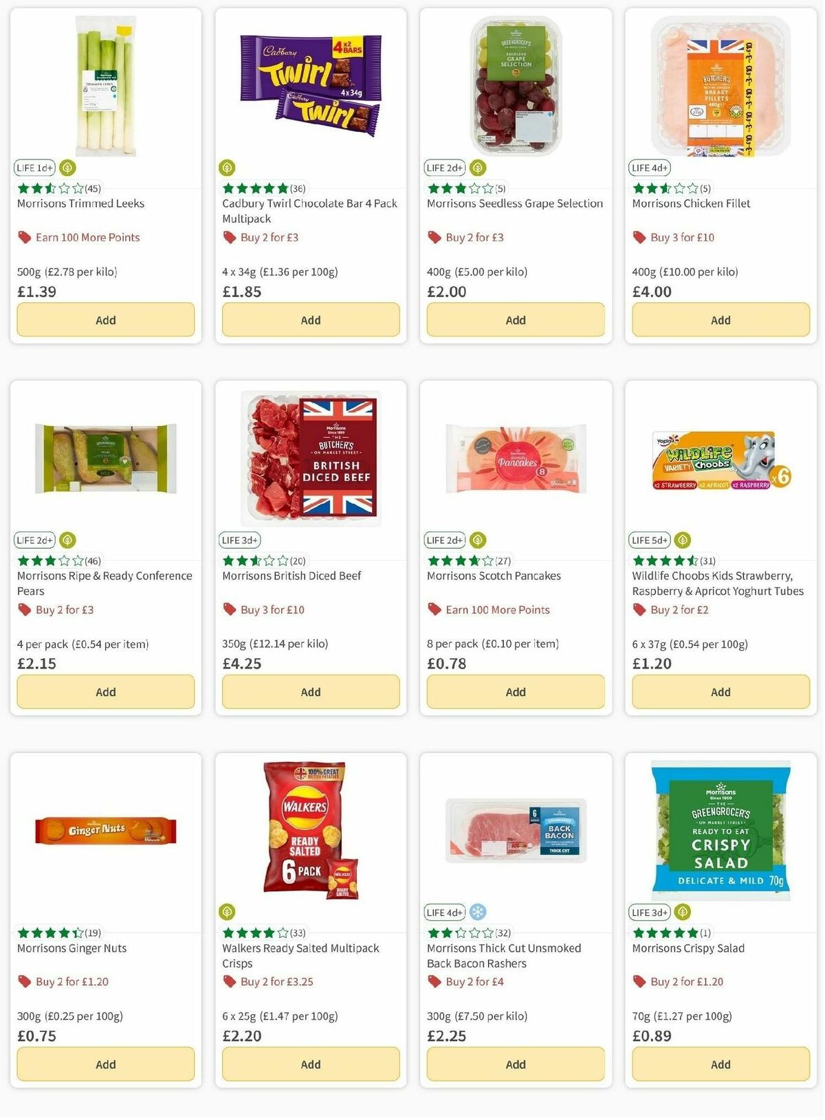 Morrisons Offers from 31 October