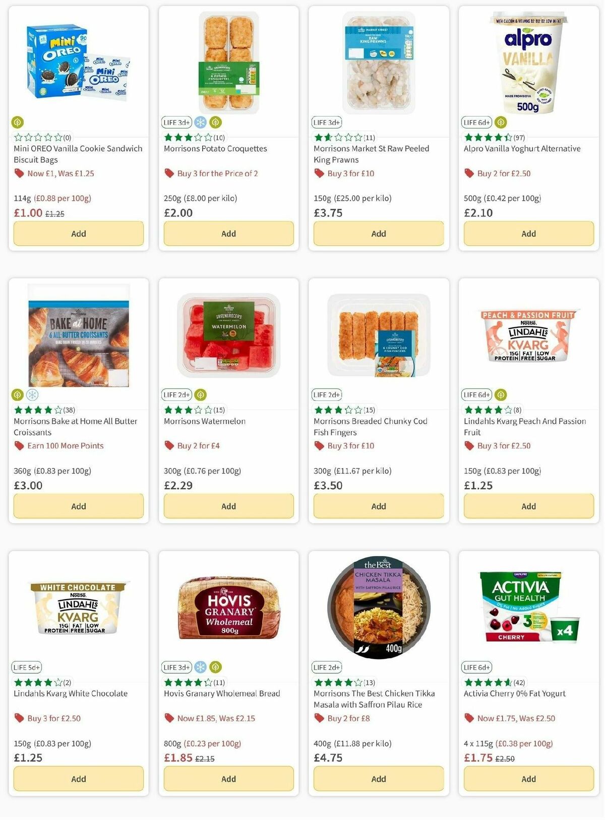 Morrisons Offers from 31 October