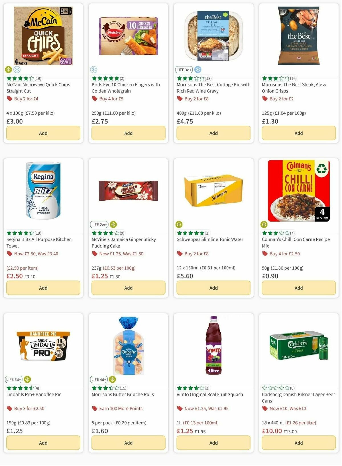 Morrisons Offers from 31 October