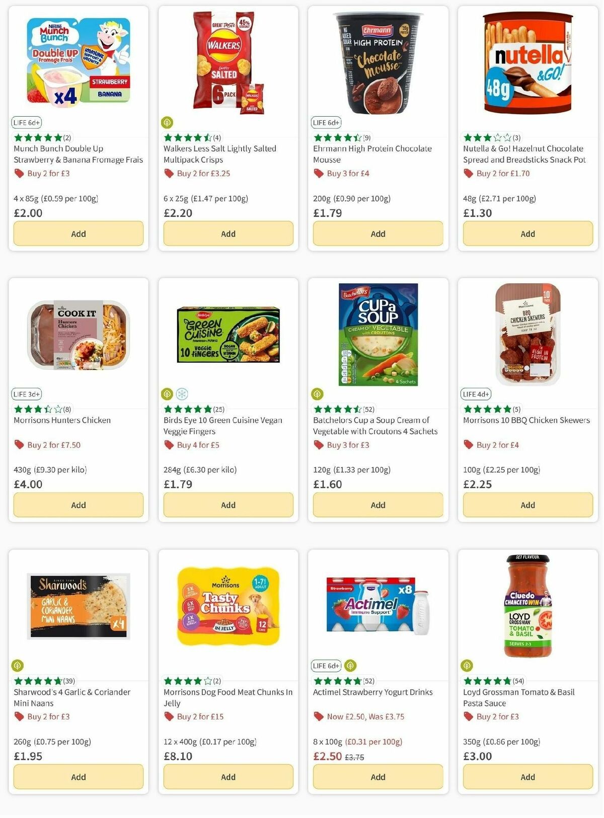 Morrisons Offers from 31 October