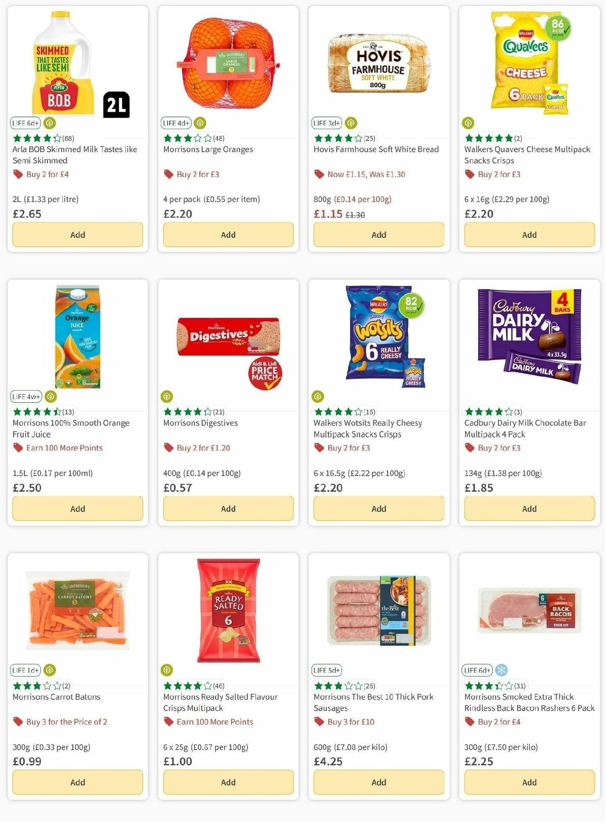 Morrisons Offers from 31 October