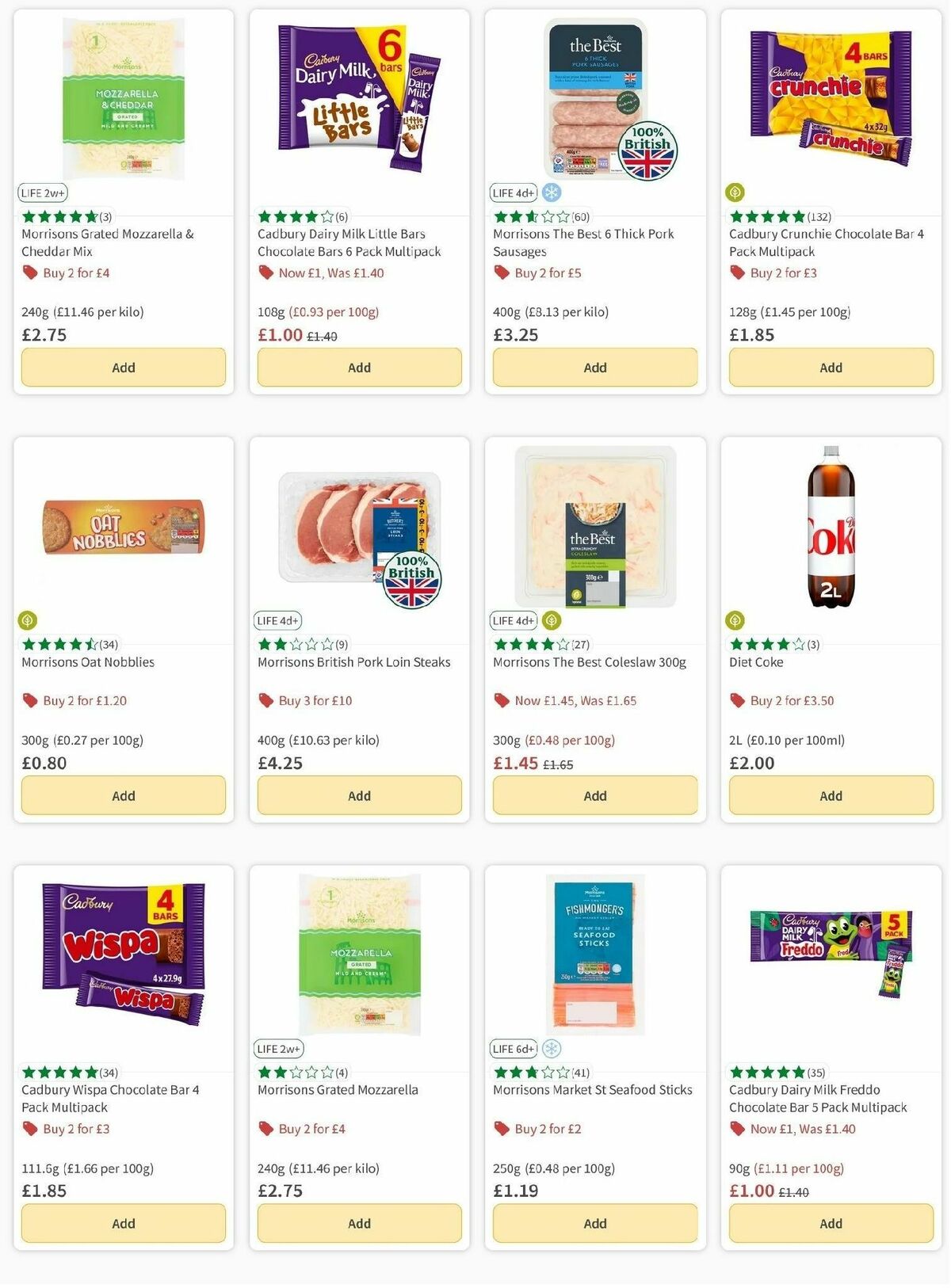 Morrisons Offers from 31 October