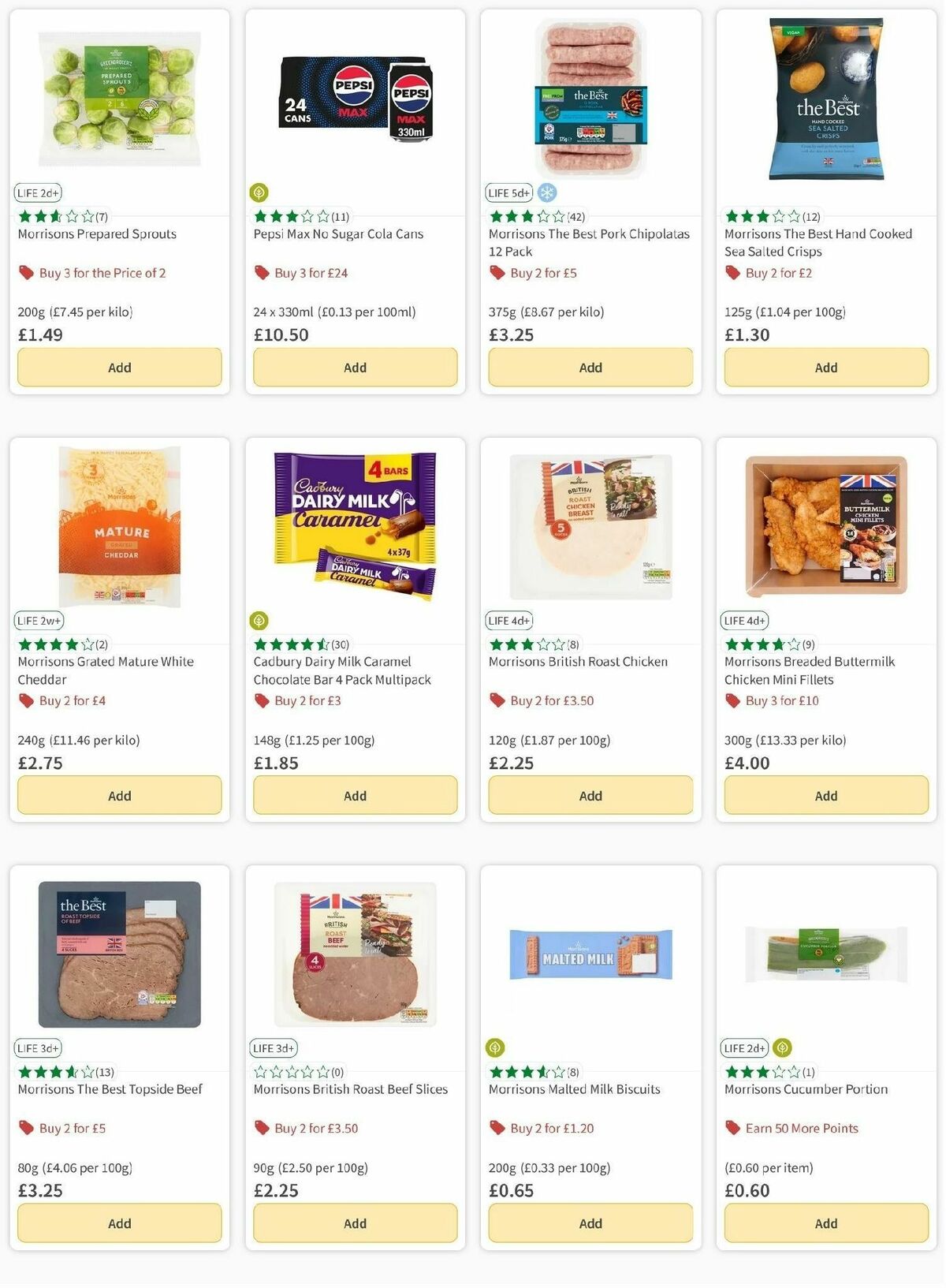 Morrisons Offers from 31 October