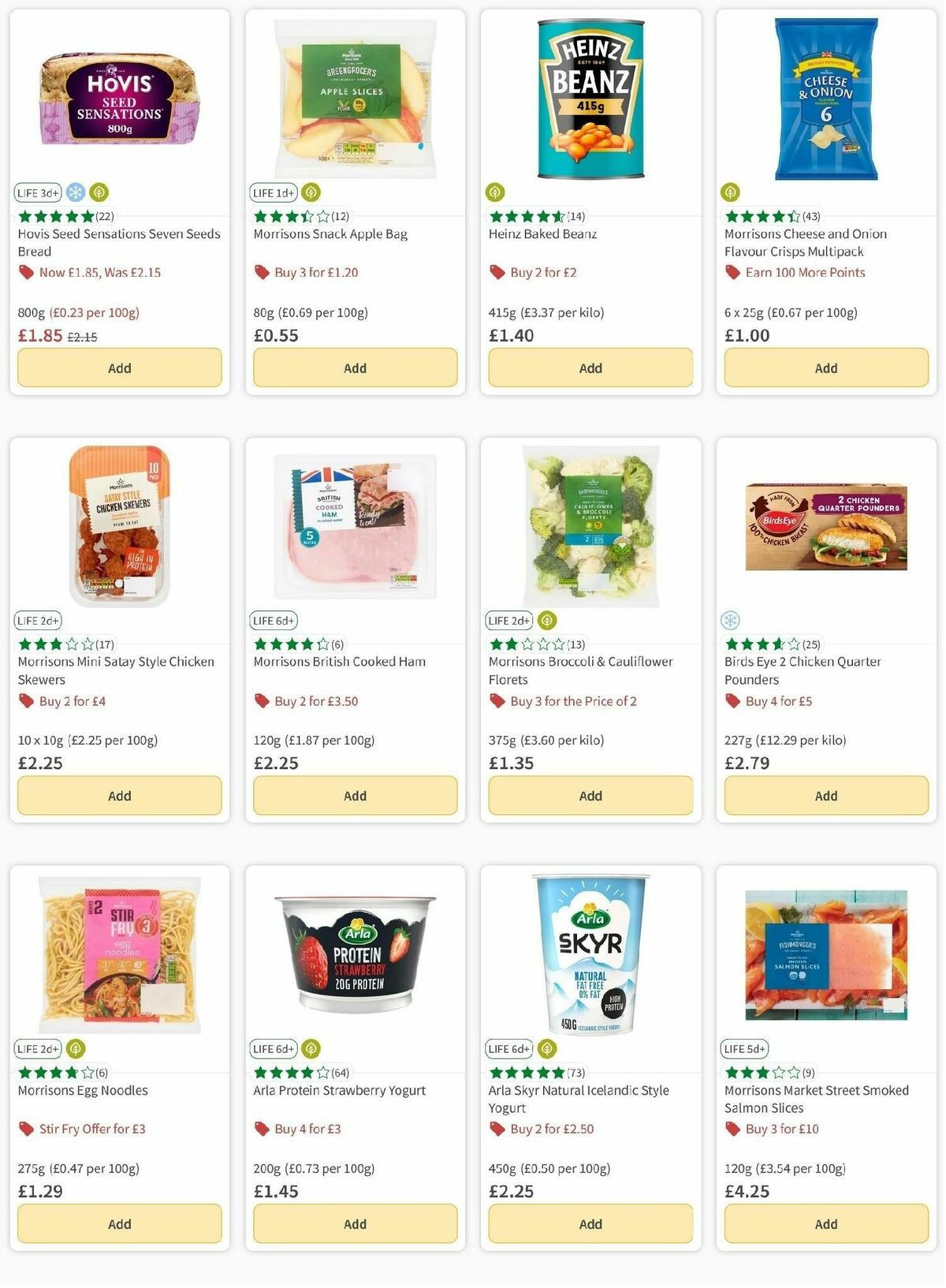 Morrisons Offers from 31 October