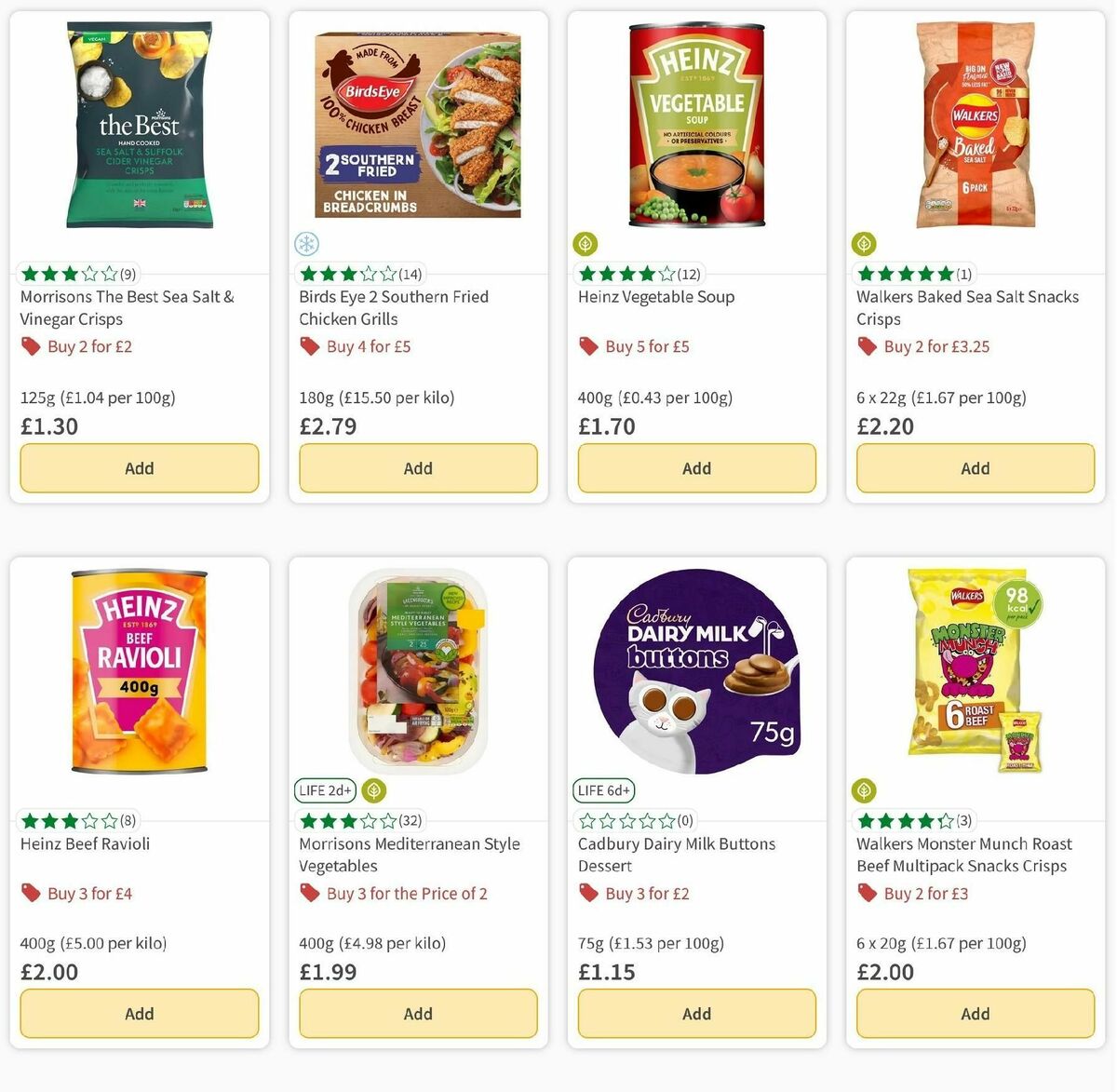 Morrisons Offers from 5 November