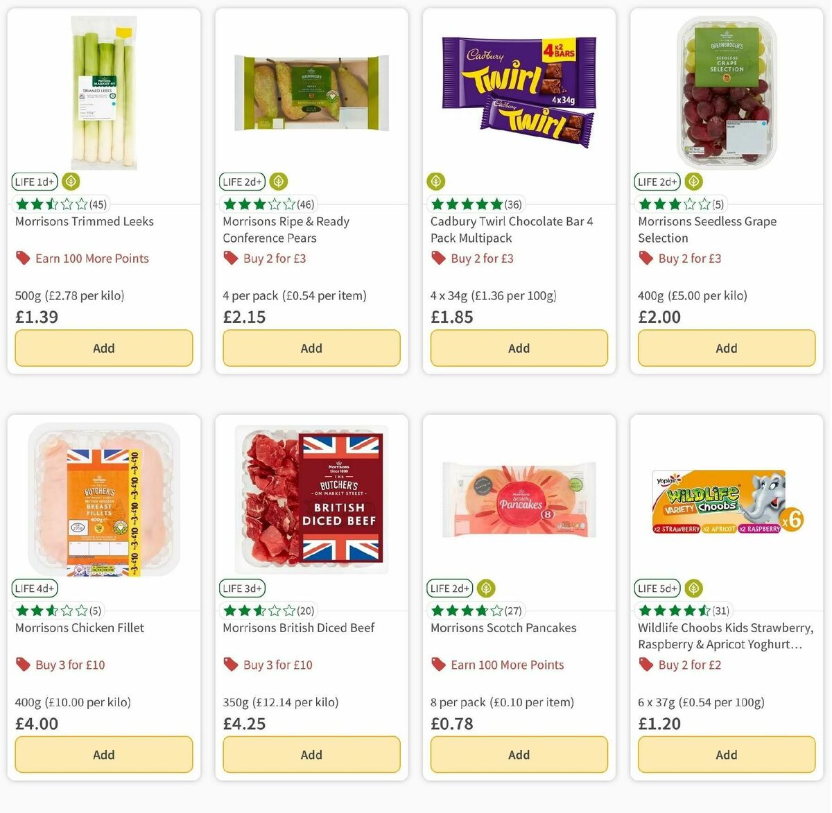 Morrisons Offers from 5 November