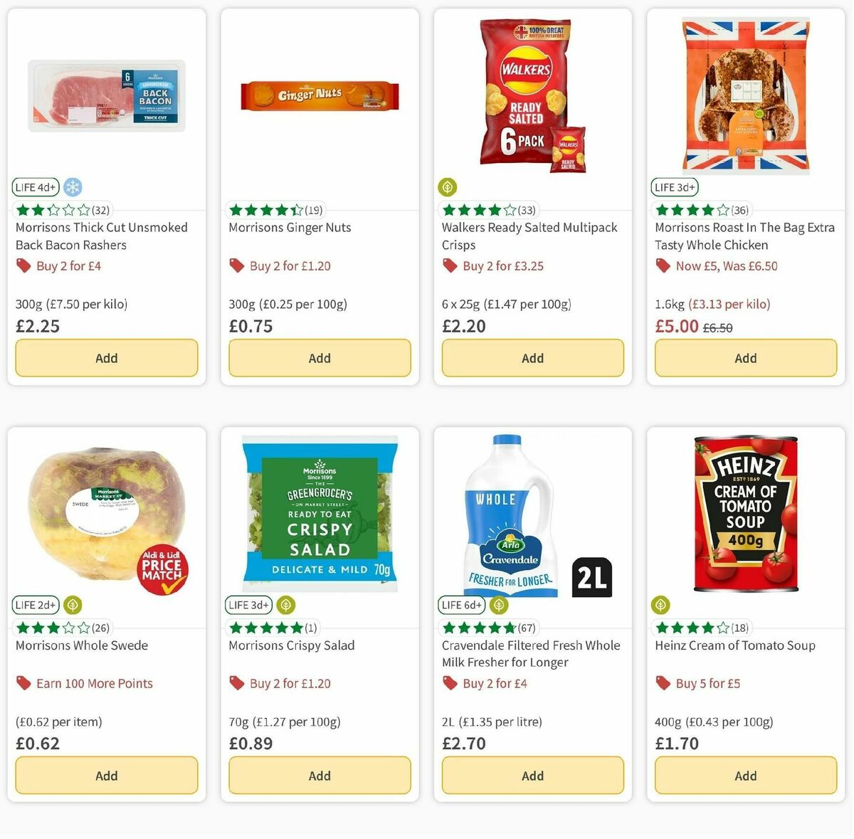 Morrisons Offers from 5 November