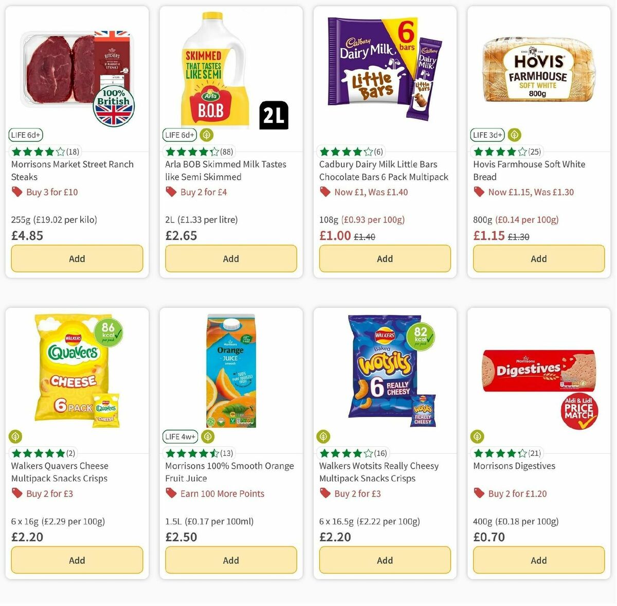 Morrisons Offers from 5 November