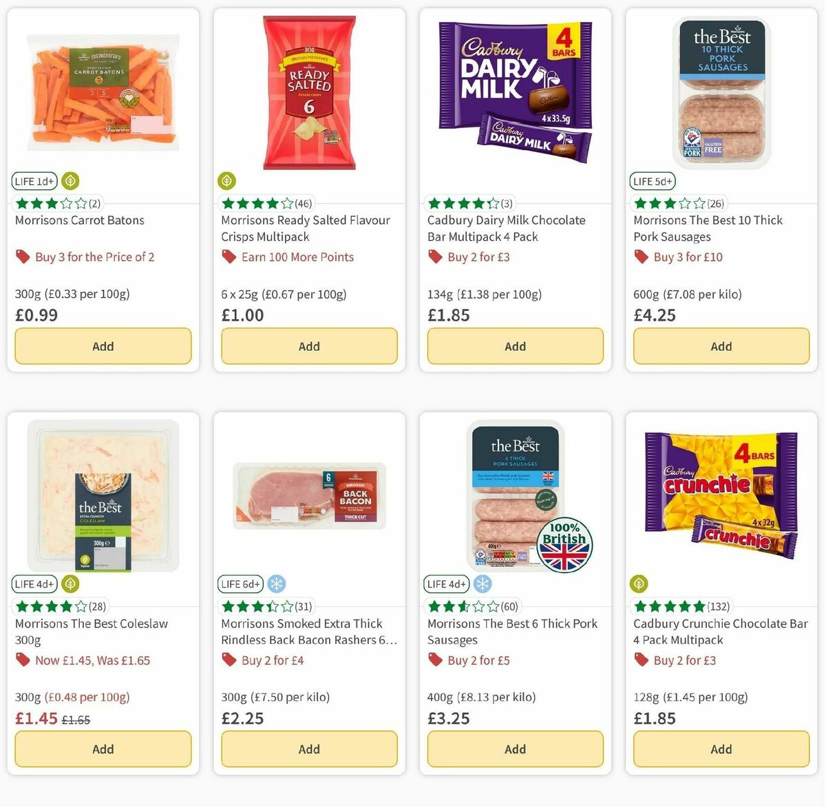 Morrisons Offers from 5 November