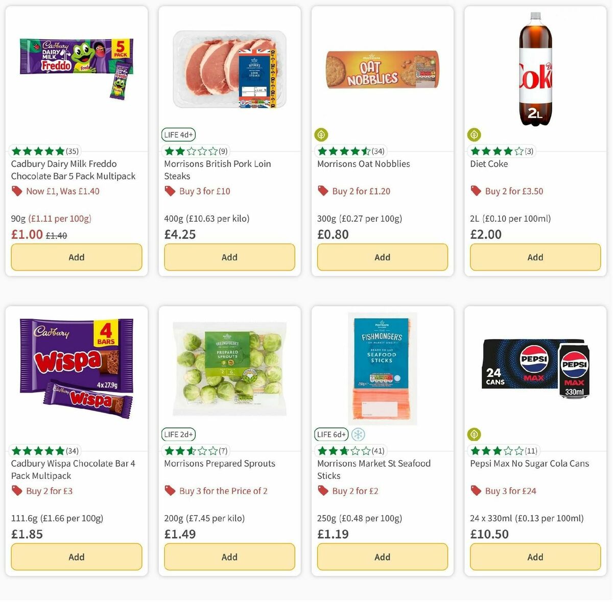 Morrisons Offers from 5 November