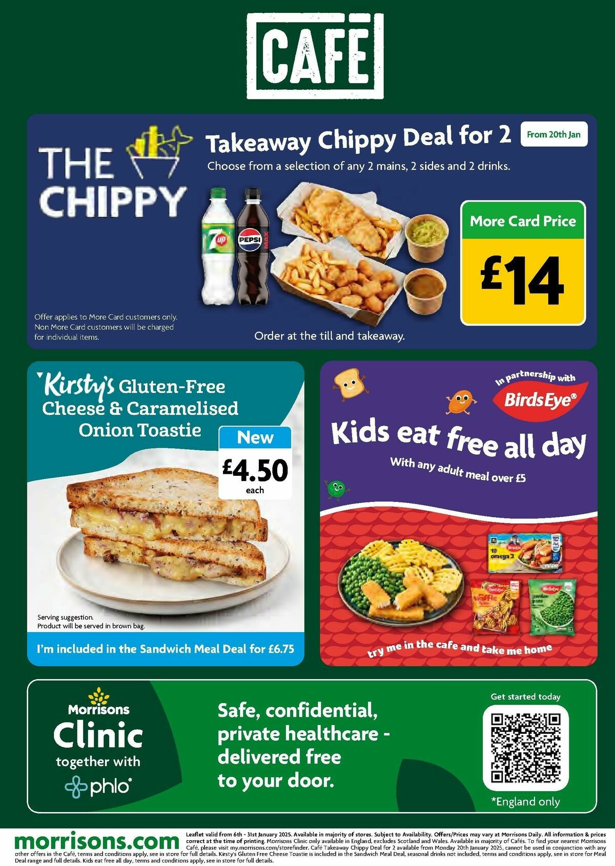 Morrisons Offers from 6 January