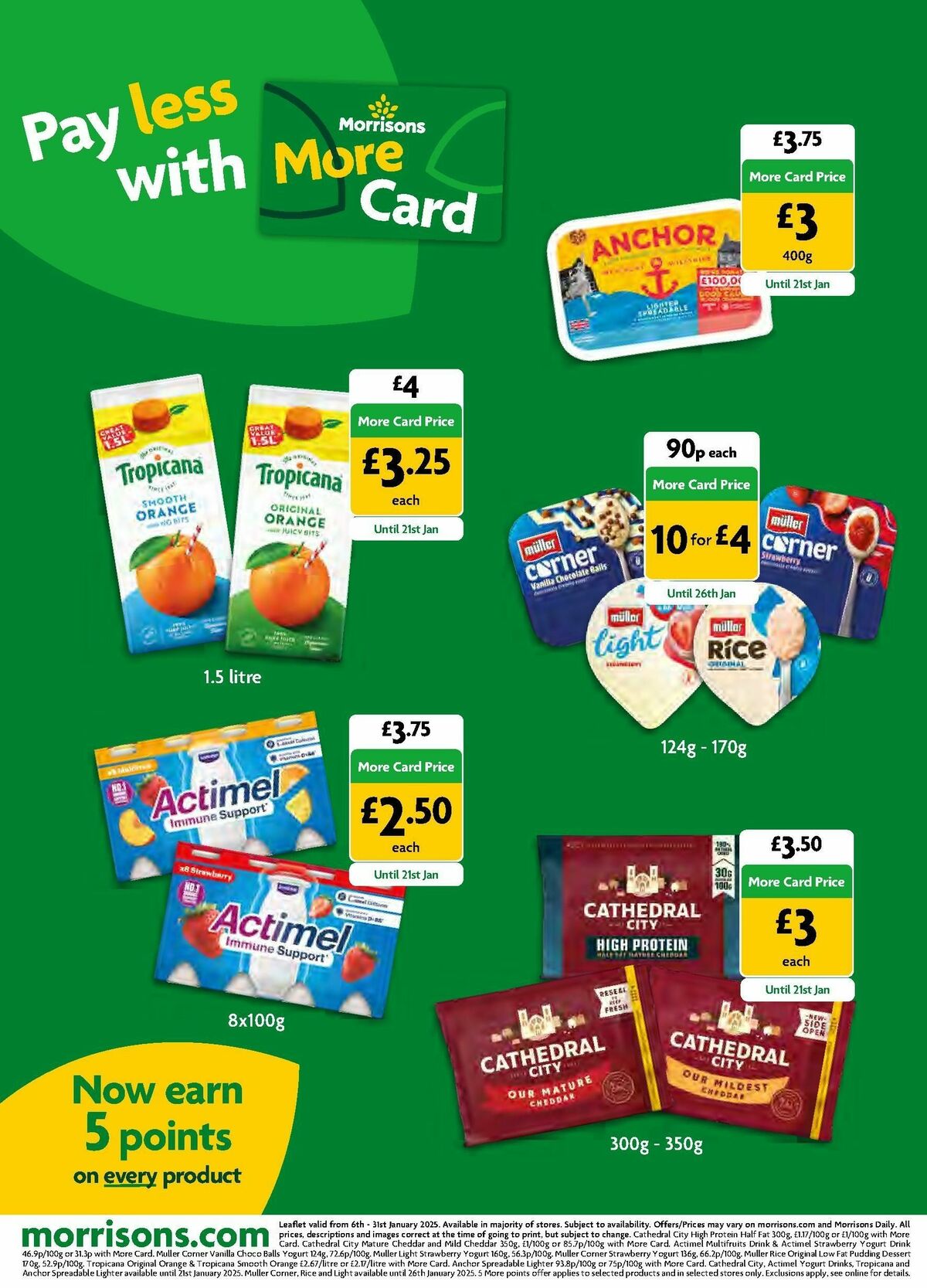 Morrisons Offers from 6 January