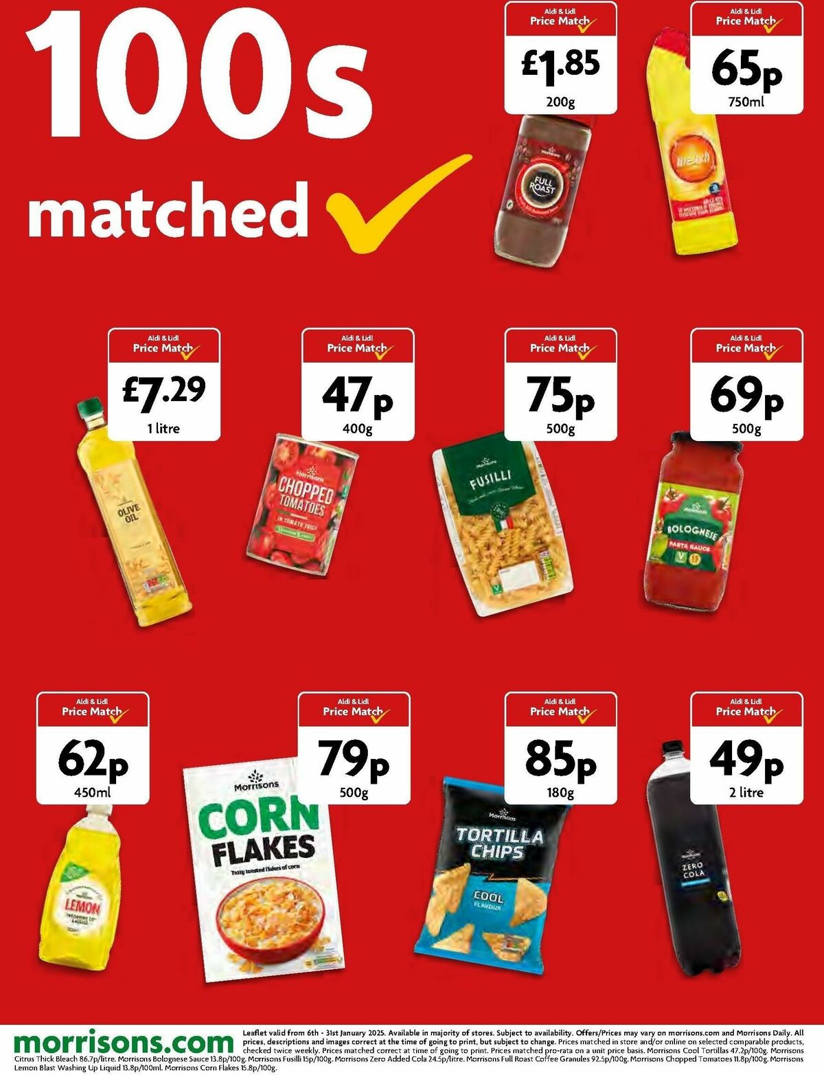 Morrisons Offers from 6 January