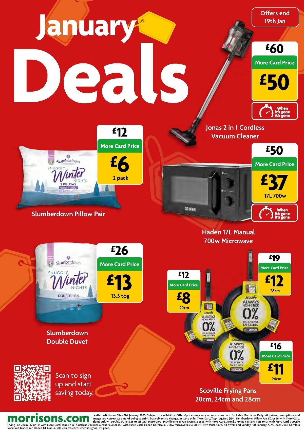 Morrisons Offers from 6 January